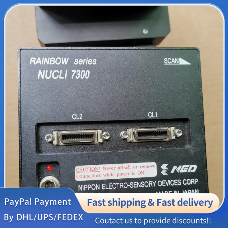 1 PCS used NED NUCLi7300-M84.5-00-100-S7 Line Scan Camera #LYQ007