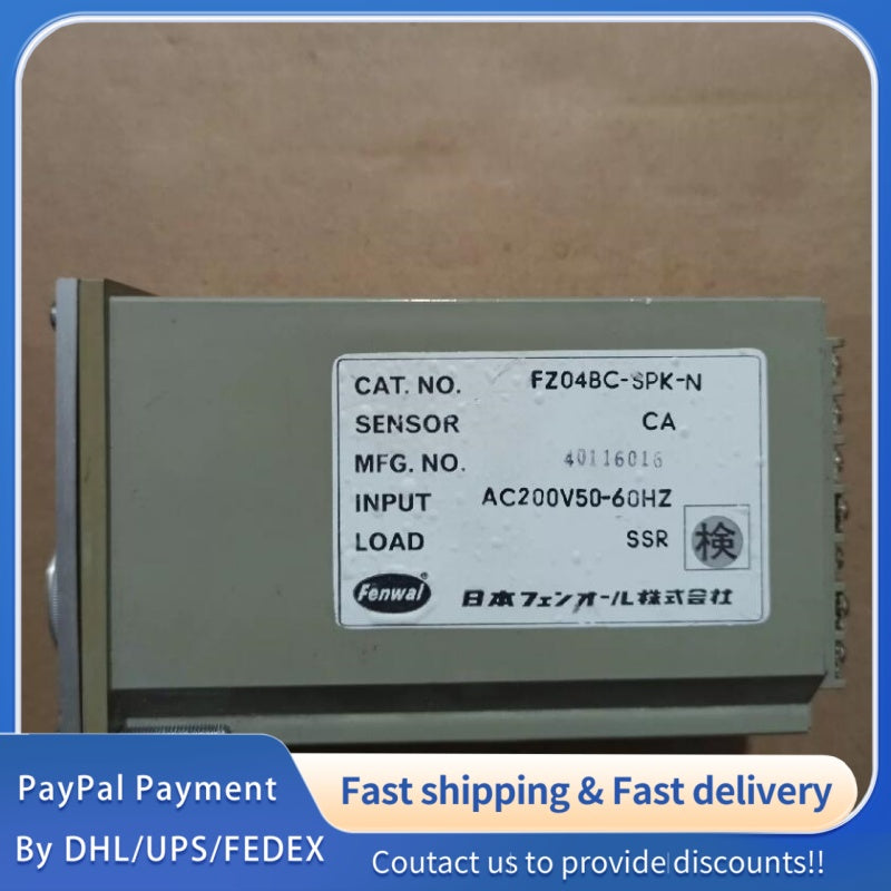 1 PCS used FENWAL FZ04BC-SPK-N Temperature Controller #LYQ007