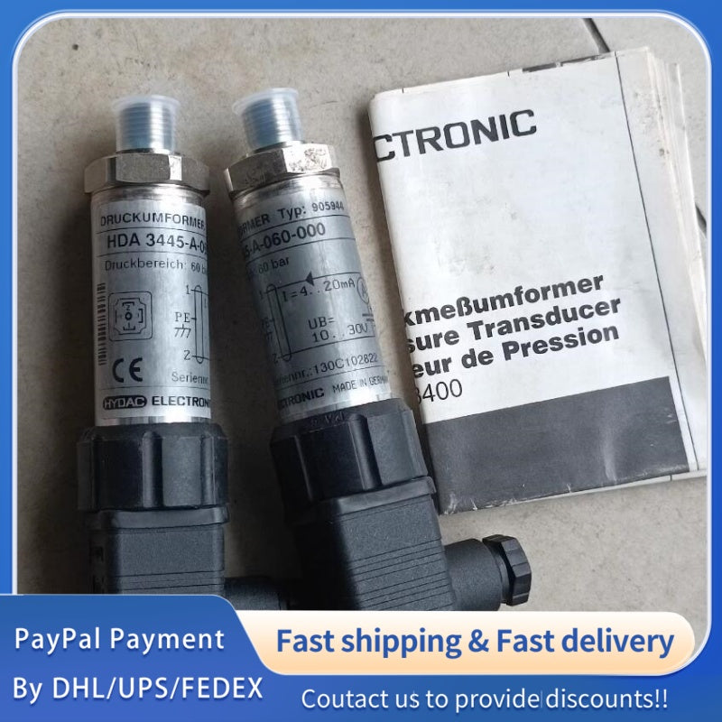 1 PCS used HYDAC HDA‑3445‑A‑060‑000 Pressure Transmitter#LYQ007