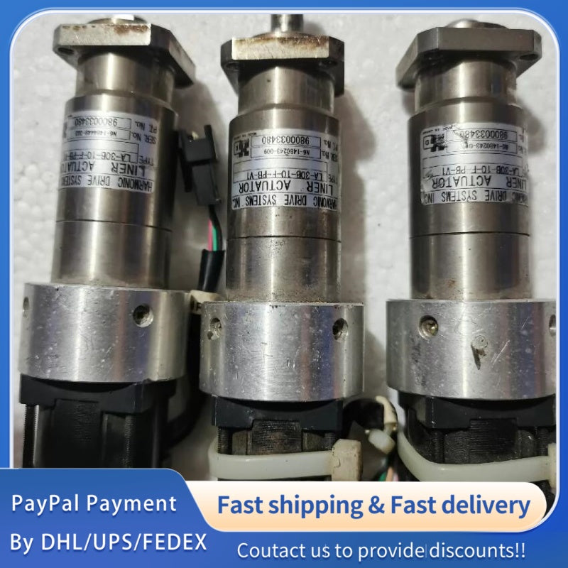1 PCS used Harmonic Drive LA‑30B‑10‑F‑PB‑V1 Linear Actuator #LYQ007