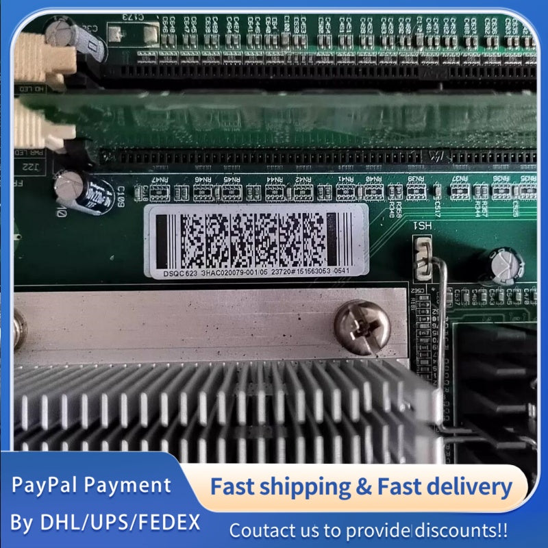 1 PCS used ABB DSQC623 Main Computer Board 3HAC020079-001/05 #LYQ007