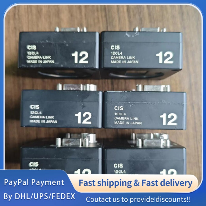 1 PCS used CIS Industrial Camera VCC‑12CL4MMC Factory Specs #LYQ007