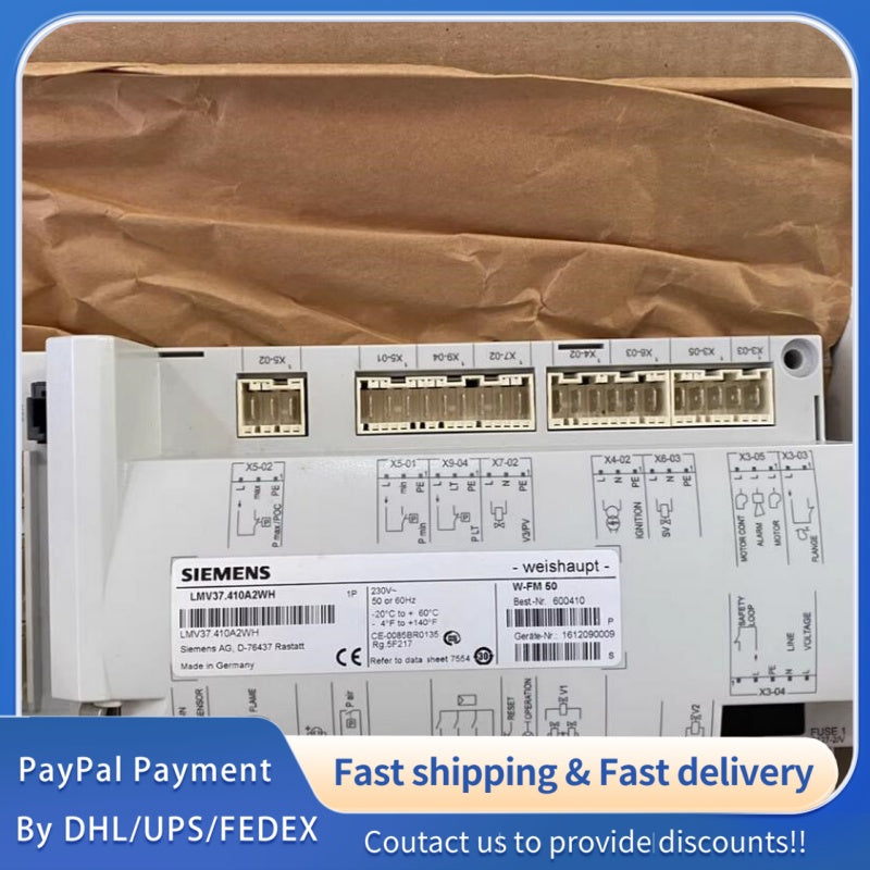 1 PCS new Siemens LMV37.410WH Weishaupt Controller #LYQ007