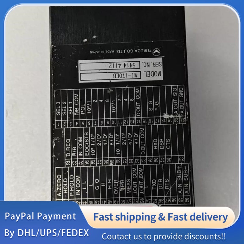 1 PCS used FUKUDA MI-170EB Pressure Sensor #LYQ007