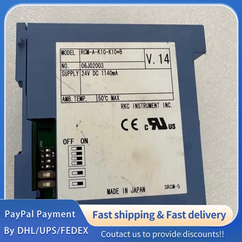 1 PCS used RCM-K10-A-K10-K10*B Temperature Controller #LYQ007