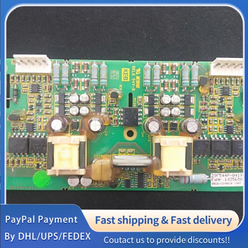 1 PCS used KEB 29F544P-0419 Inverter Drive Board #LYQ007