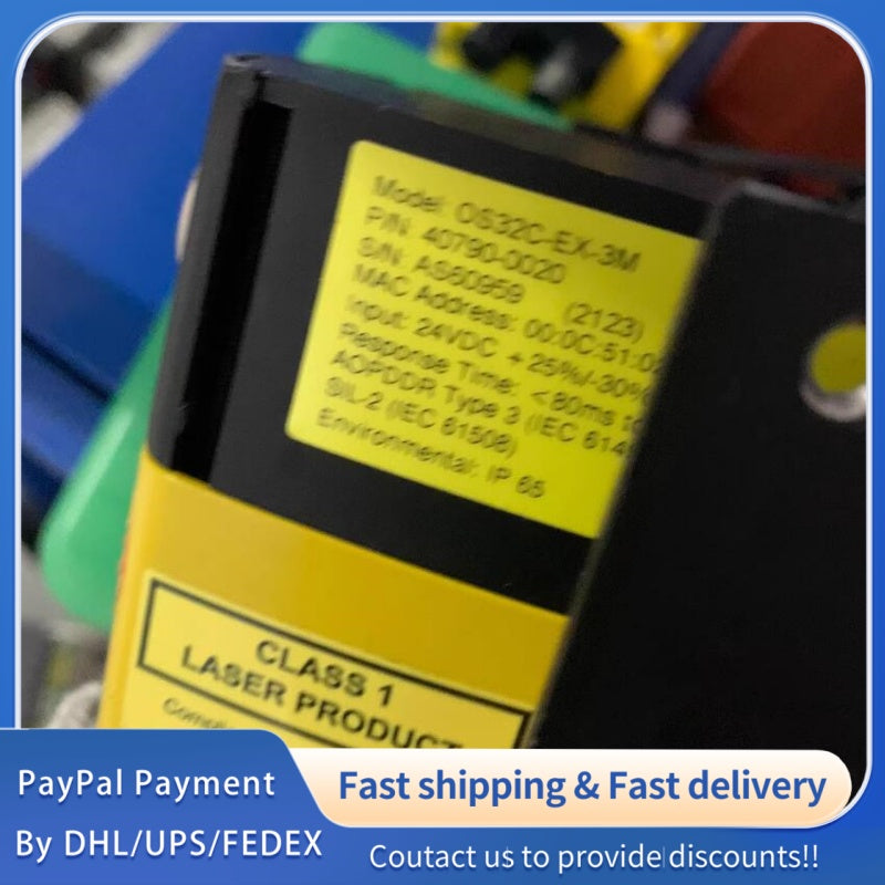 1 PCS used OMRON OS32C-EX-3M Safety Laser Scanner #LYQ007