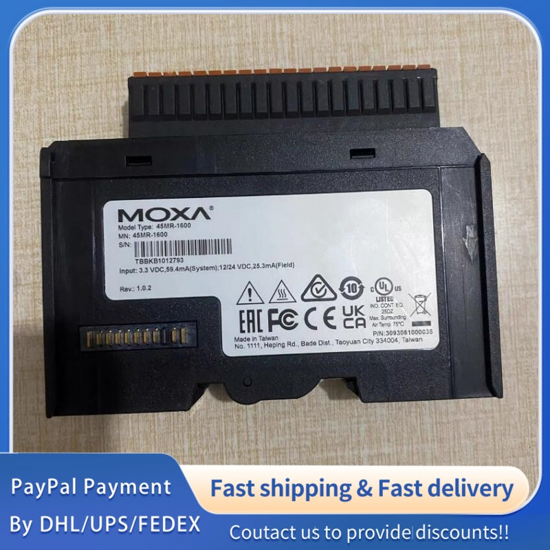 1 PCS used MOXA 45MR-1600 Module #LYQ007