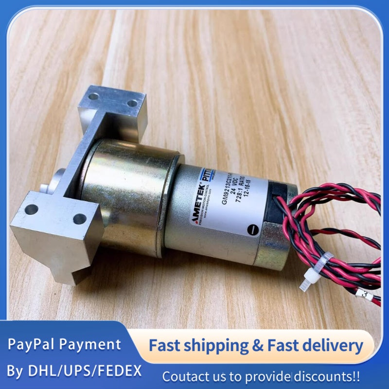 1 PCS used AMETEK PITTMAN GM9213C211-R1 24VDC Gearmotor#LYQ007