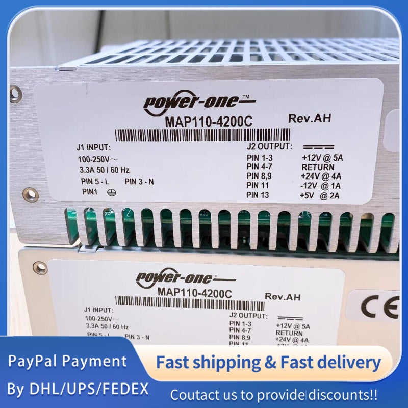 1 PCS used Power-One MAP110-4200C Bel Power Solutions #LYQ007