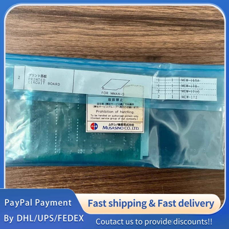 1 PCS new Musasino MEW-172 PCB board #LYQ007