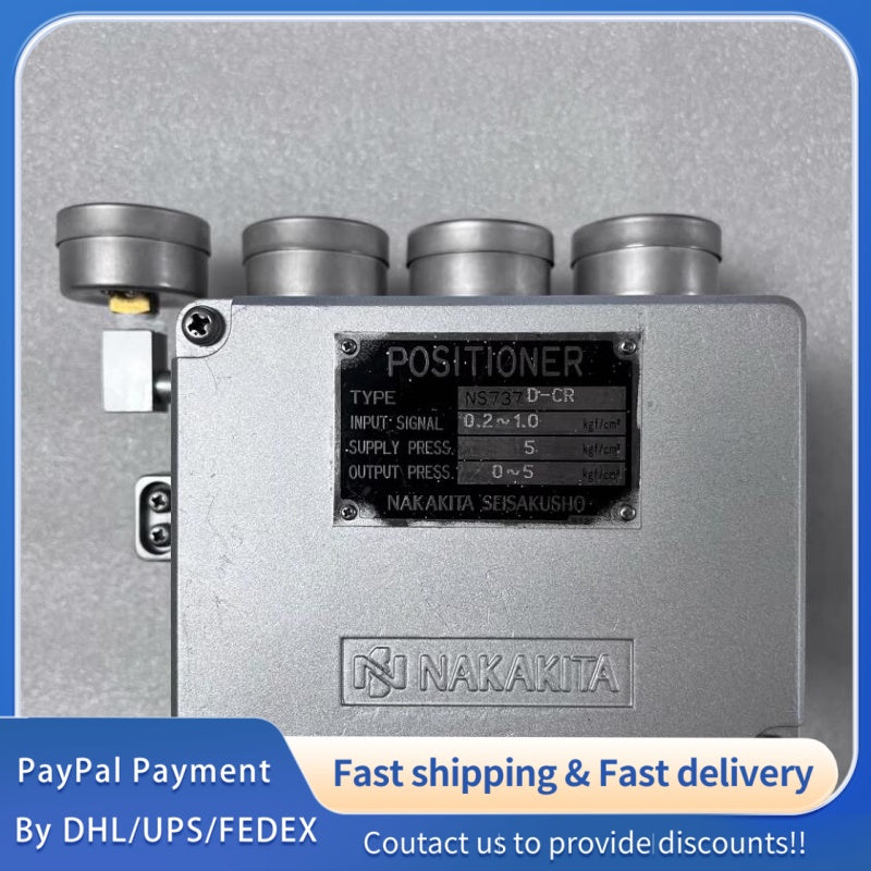 1 PCS used NAKAKITA NS737D-CR Positioner #LYQ007