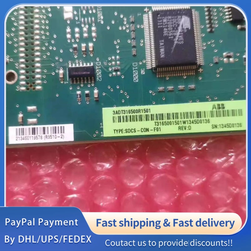 1PCS new ABB DCS550 Mainboard SDCS-CON-F01 (3ADT316500R1501)#LYQ007