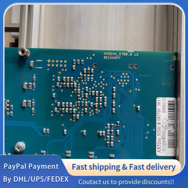 1 PCS used Beckhoff AX52XX-ST00.8 Main Control Board / CPU Board #LYQ007