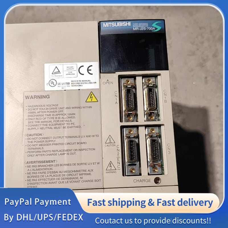 1 PCS used Mitsubishi Servo Amplifier MR-J2S-700A #LYQ007