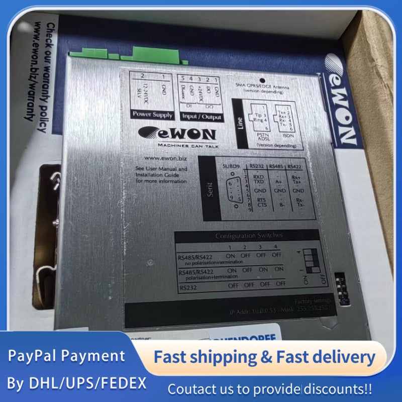 1 PCS NEW eWON 2005CD/ETHERNET Industrial Router #LYQ007