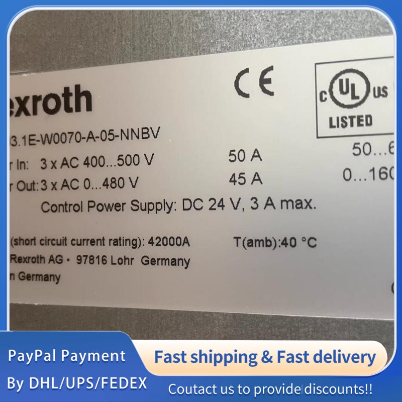 1 PCS NEW Bosch Rexroth IndraDrive C HCS03.1E‑W0070‑A‑05‑NNBV #LYQ007
