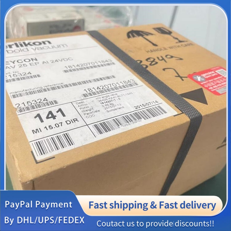 1 PCS new LEYCON Leybold Vacuum Valve BAV 25 EP AI 24VDC (PN: 215324)#LYQ007