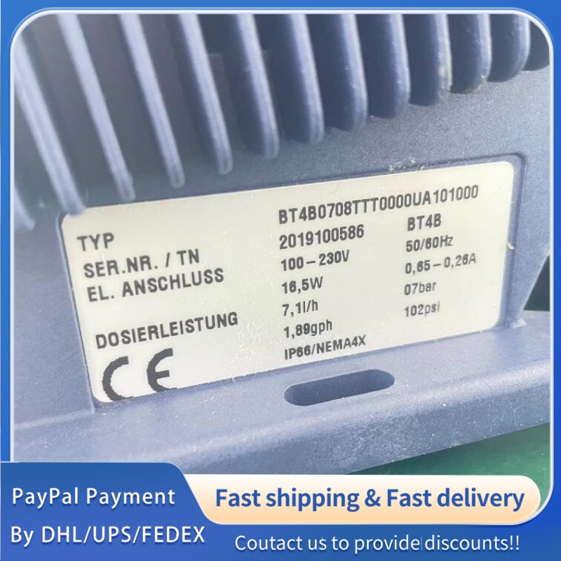 1 PCS new ProMinent Beta® BT4B0708TTT0000UA101000 Solenoid-Driven Metering Pump #LYQ007