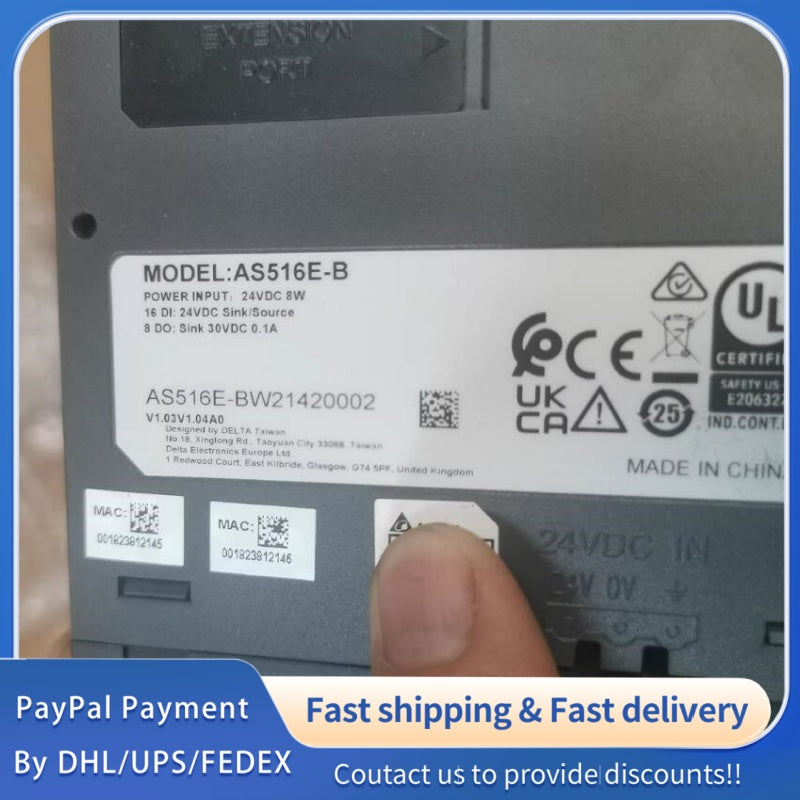 1 PCS new Delta AS516E-B PLC Module #LYQ007