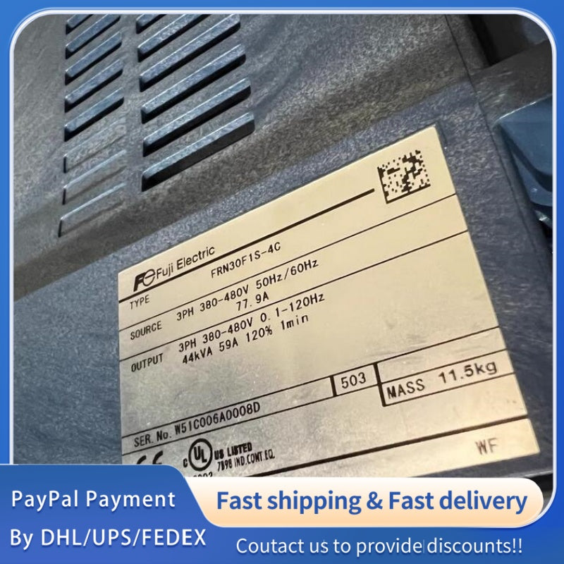 1PC used Fuji FRENIC-VP Inverter FRN30F1S-4C#LYQ007