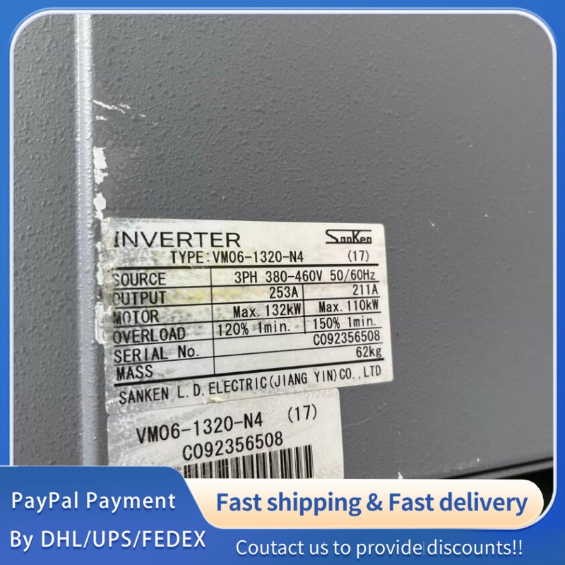 1 PCS USED Sanken Samco-VM06 Series VM06-1320-N4 (132kW) #LYQ007