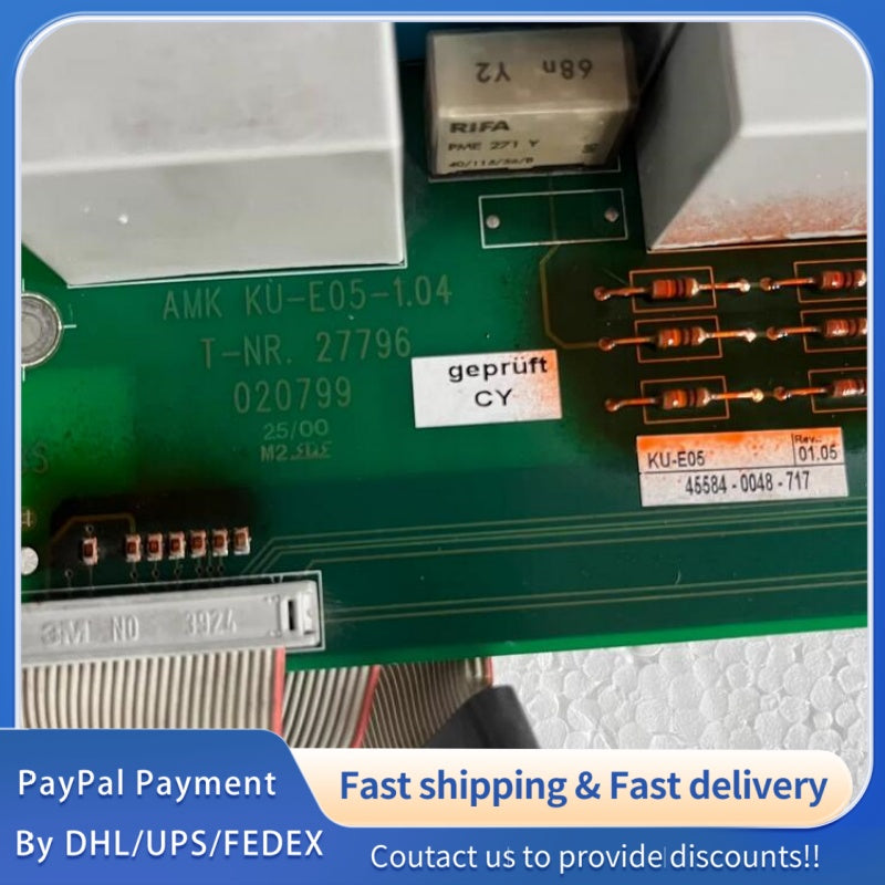 1 PCS used AMK Drive PCB KU-E05-1.04 #LYQ007