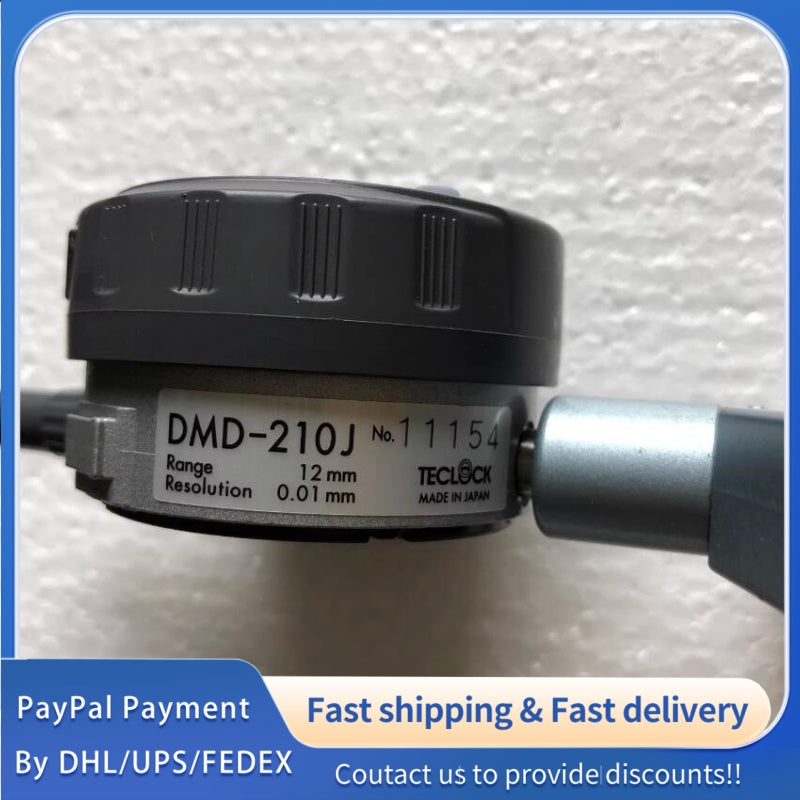 1 PCS used TECLOCK DMD-210J Digital Depth Gauge #LYQ007