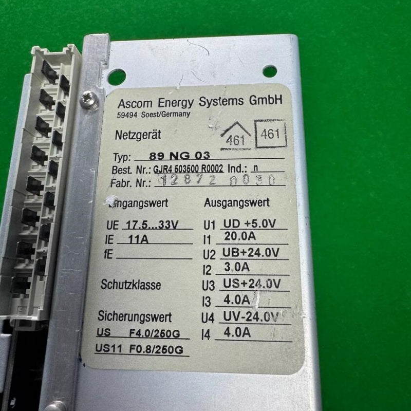 1 PCS used ABB 89NG03 power supply module #LYQ007