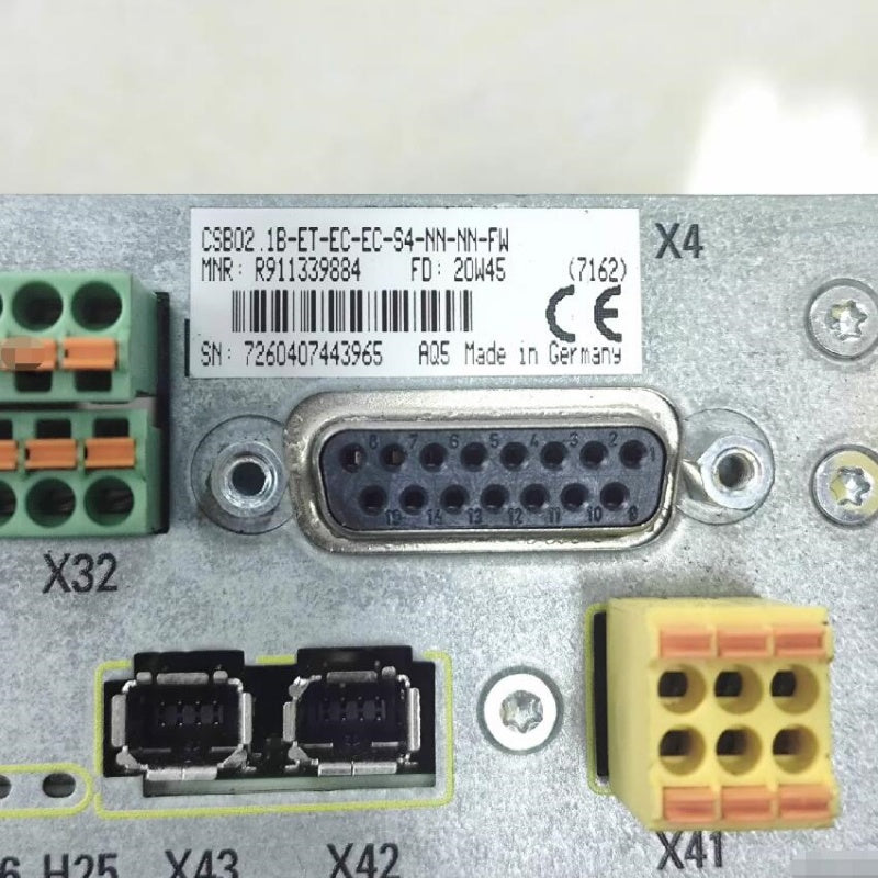 1 PCS USED Bosch Rexroth CSB02.1B-ET-EC-EC-S4-NN-NN-FW#LYQ007