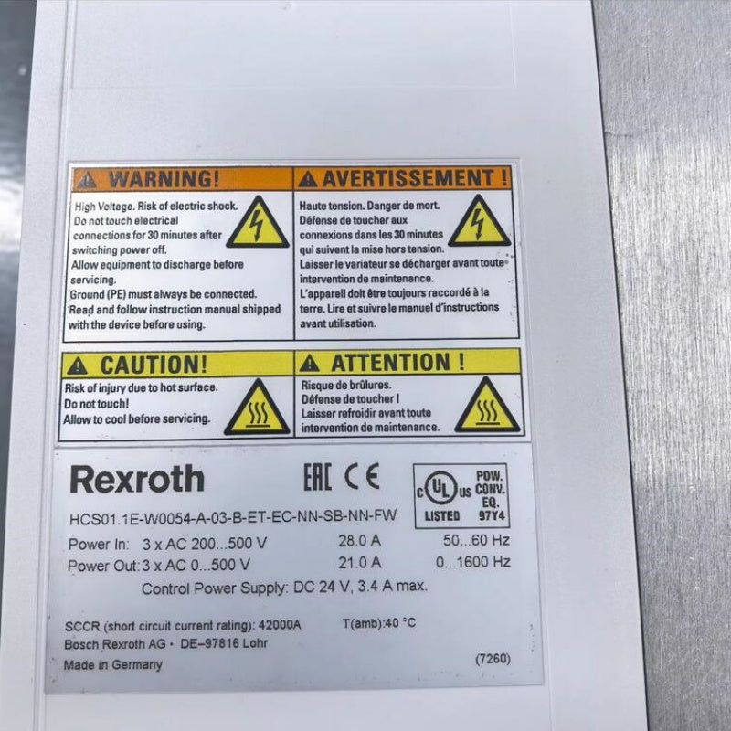 1 PCS new Bosch Rexroth IndraDrive Cs HCS01.1E-W0054-A-03-B-ET-EC-NN-SB-NN-FW #LYQ007