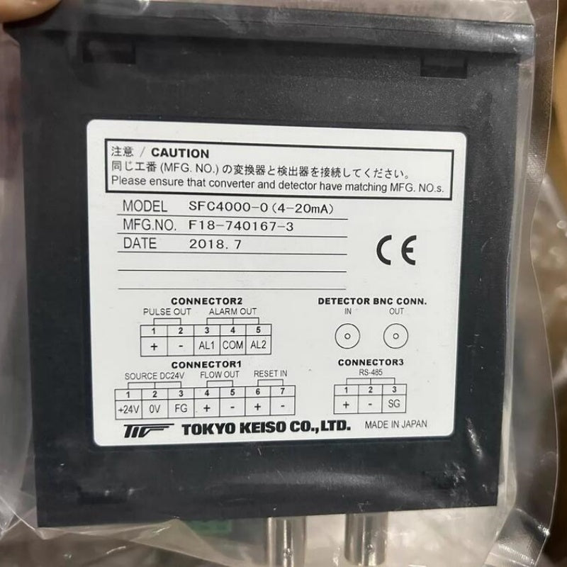 1 PCS used TOKYO KEISO SFC4000-0 Ultrasonic Flow Meter Converter#LYQ007