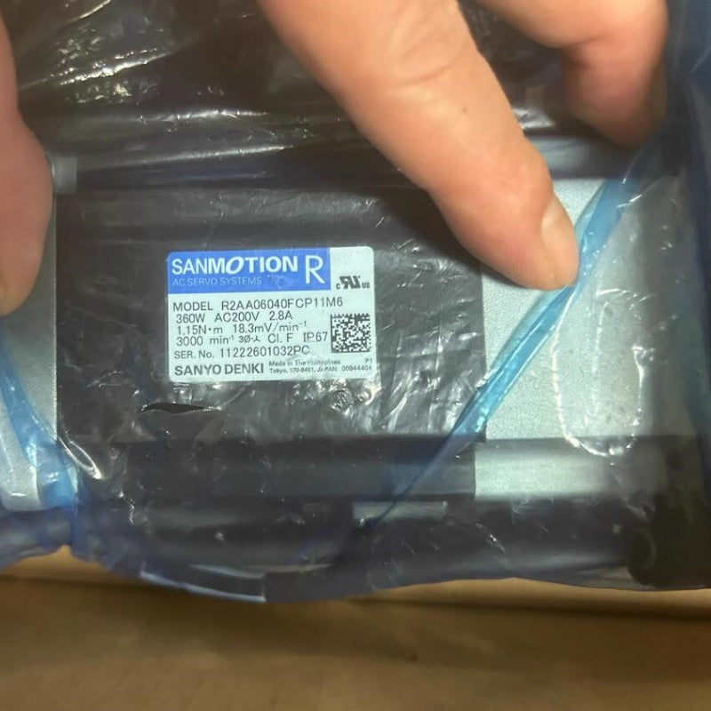 1 PCS new SANYO DENKI R2AA06040FCP11M6 Servo Motor #LYQ007