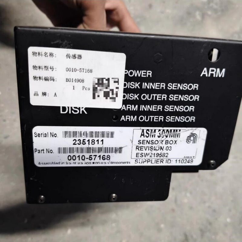 1 PCS used AMAT 0010-57168 ASM 300MM Sensor Box #LYQ007