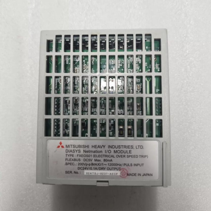 1 PCS used Mitsubishi FXEOS01 Electrical Over Speed Trip Module #LYQ007