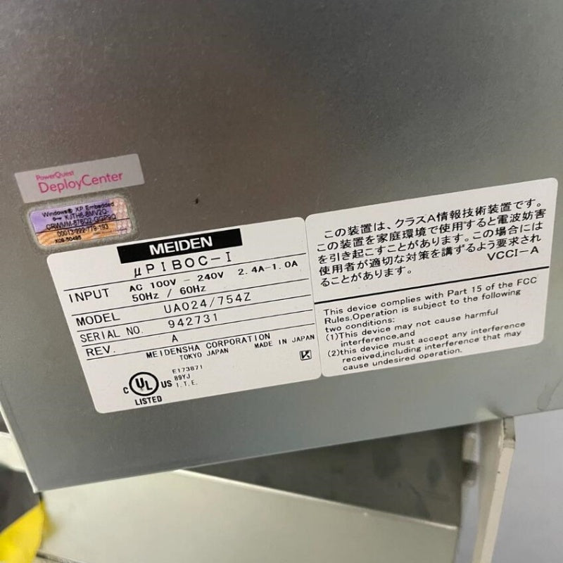1 PCS used MEIDEN µPIBOC-I (Model UA024/754Z Rev.A) Industrial Computer #LYQ007