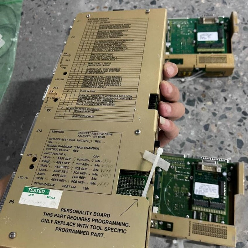 1 PCS used SEMTOOL 3300-505ASSY Interface Board #LYQ007