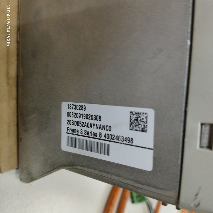 1PC USED 20BD052A0AYNANC0 Allen‑Bradley PowerFlex 700 AC Drive Tested working #lyd001&j1688