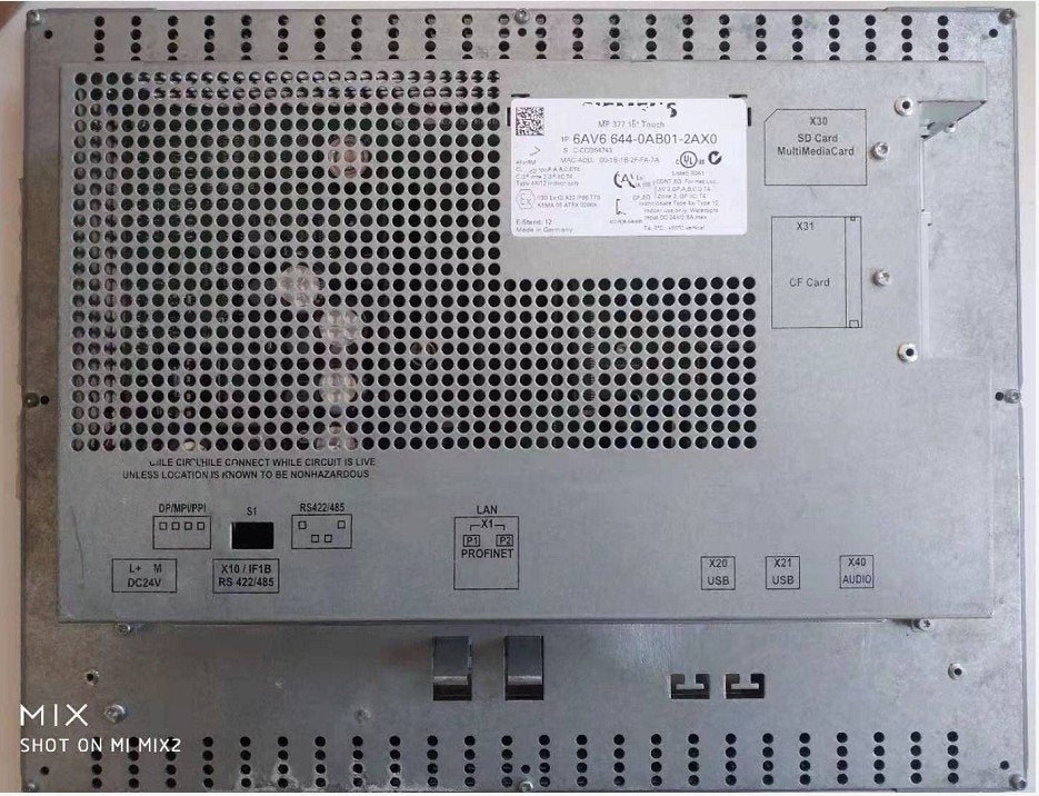 1PC for used 6AV6644-0AB01-2AX0 #OYF033