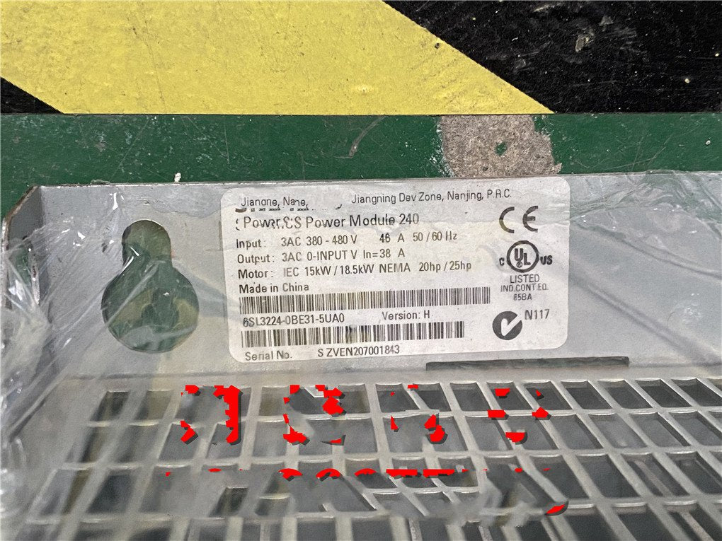 1PC for used 6SL3224-0BE31-5UA0 #OYF033