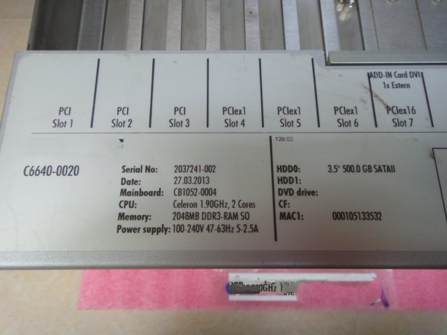 1PC for used C6640-0020 #OYF033