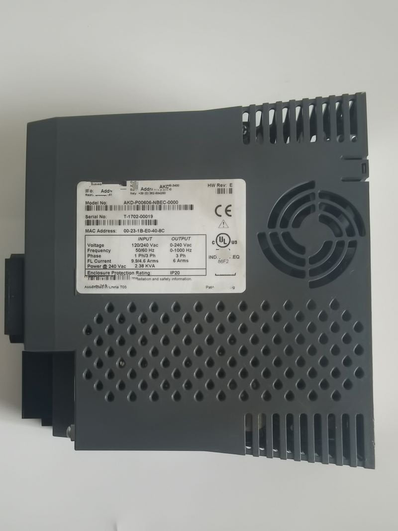 1PC for used AKD-P00606-NBEC-0000 #OYF033