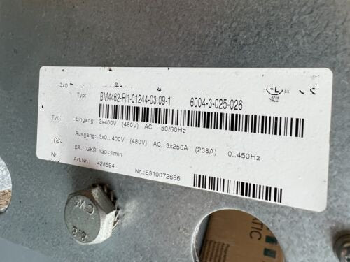 1PC for used BM4462-FI1-01244-03.09-1 #OYF033