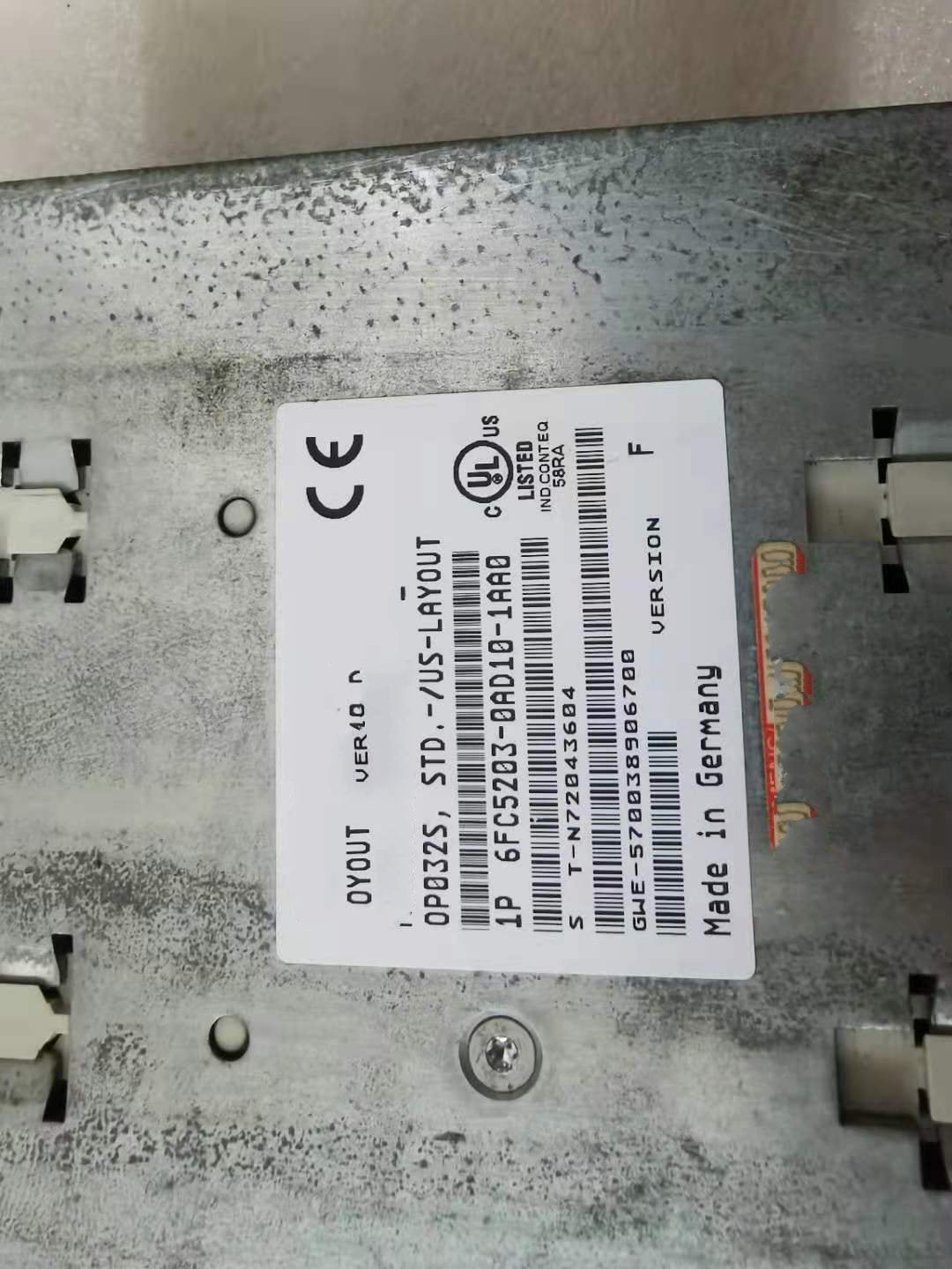 1PC for used 6FC5203-0AD10-1AA0 #OYF033