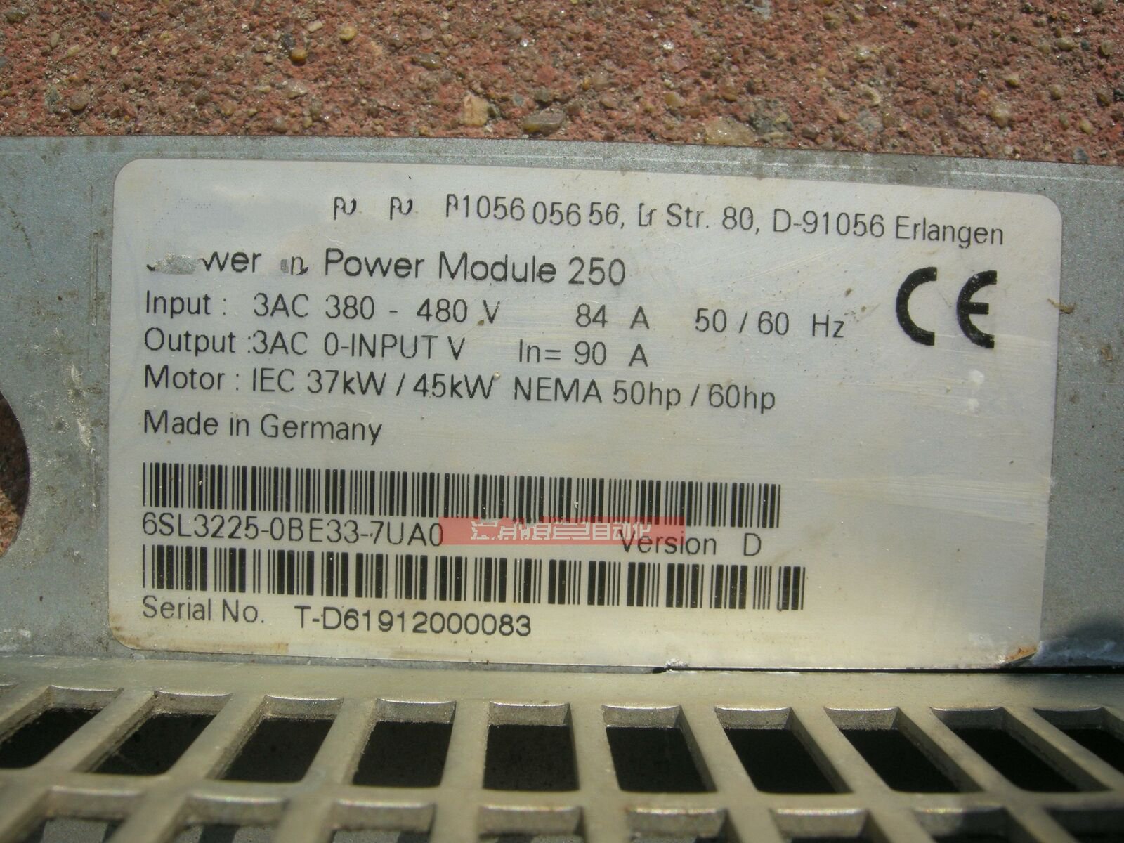 1PC for used 6SL3225-0BE33-7UA0 #OYF033