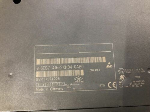 1PC for used 6ES7416-2XK04-0AB0 6ES7 416-2XK04-0AB0 #OYF033