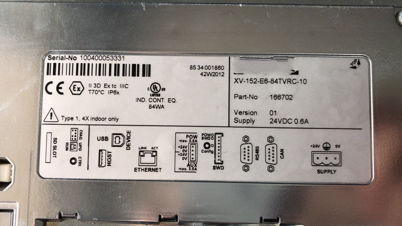 1PC for used XV-152-E6-84TVRC-10 166702 #OYF033