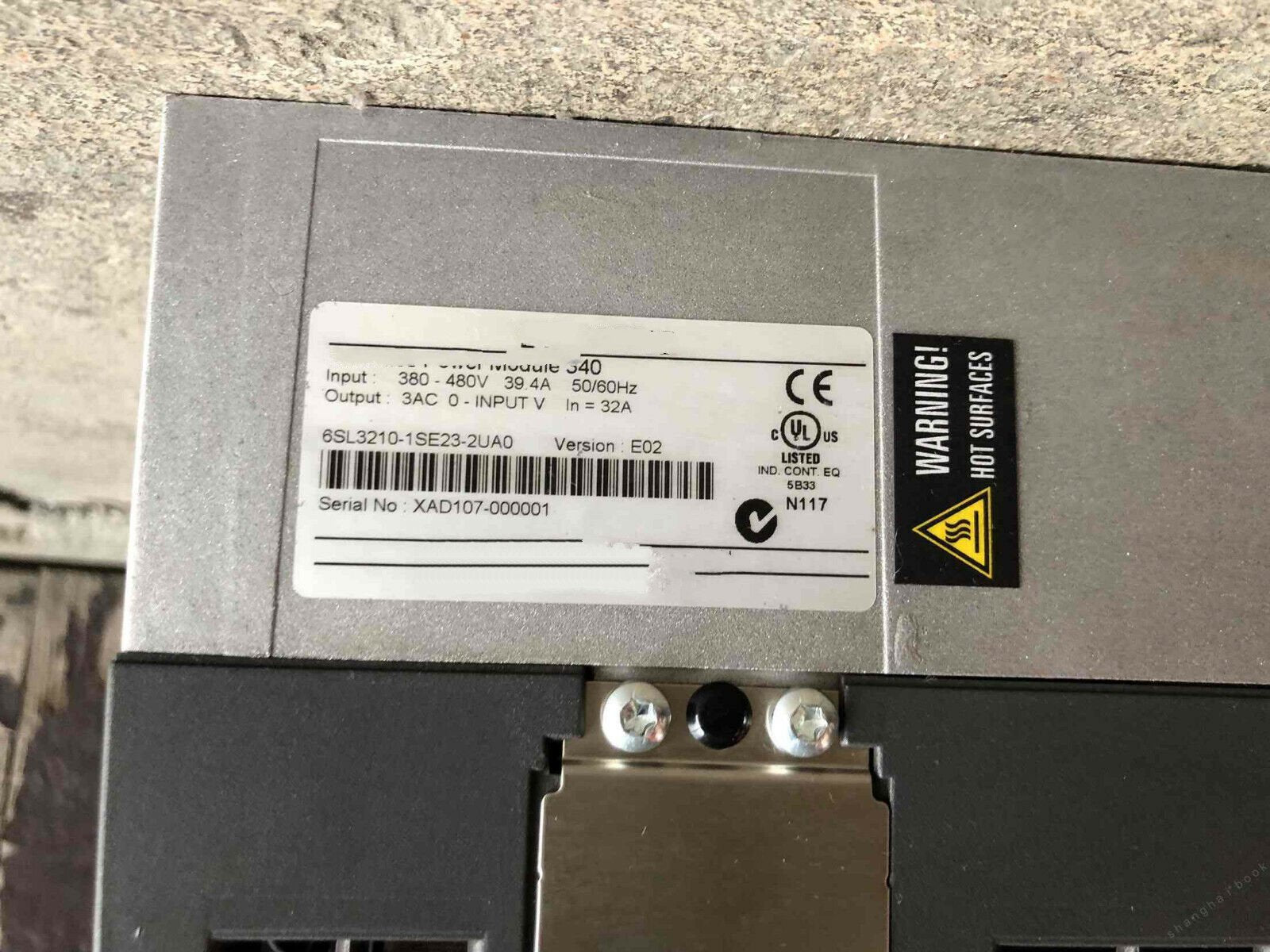 1PC for used 6SL3210-1SE23-2UA0 #OYF033