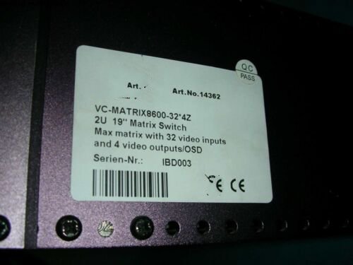 1PC for used VC-MATRIX8600-32*4Z #OYF033