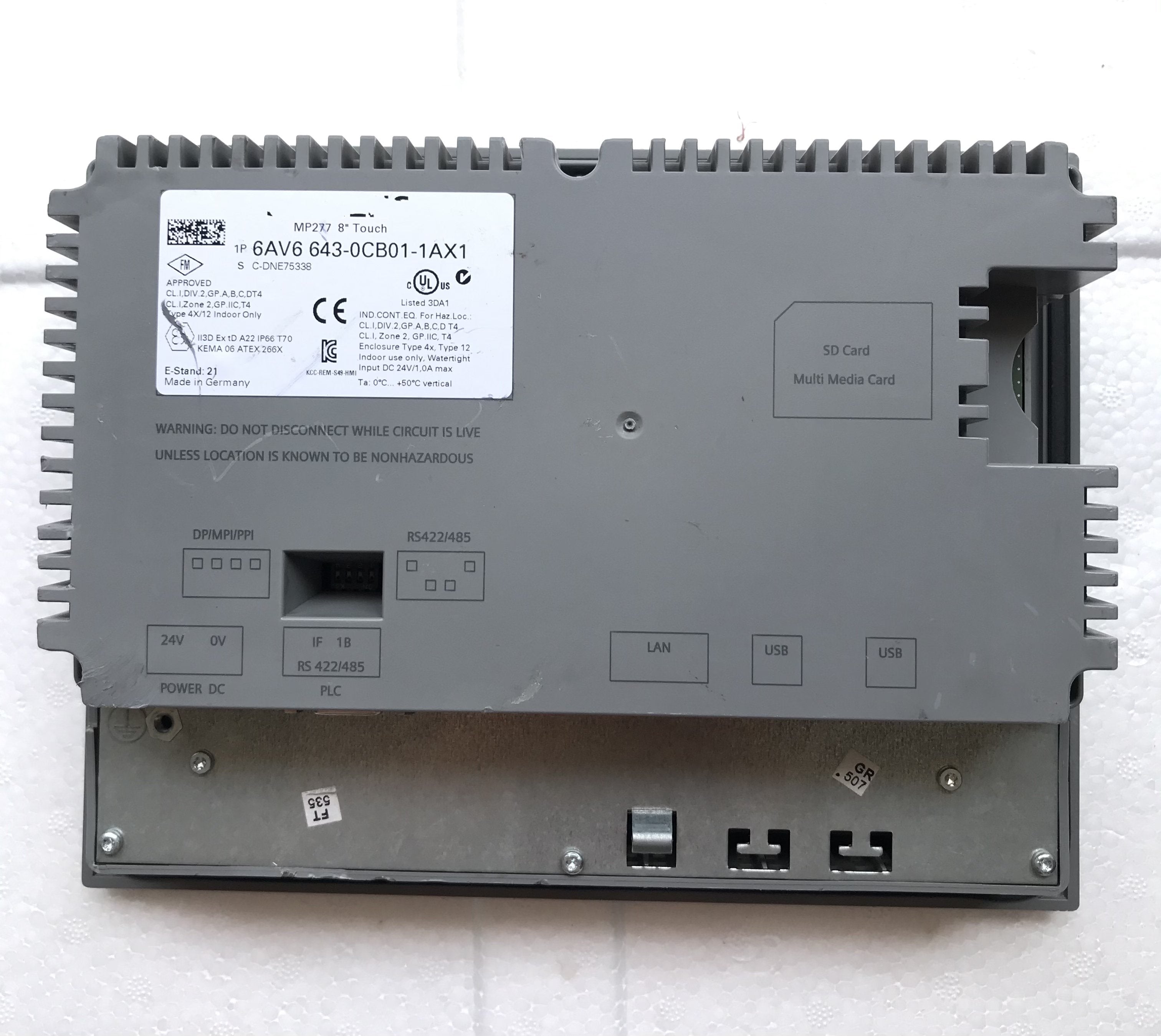 1PC for used 6AV6 643-0CB01-1AX1 6AV6643-0CB01-1AX1 #OYF033